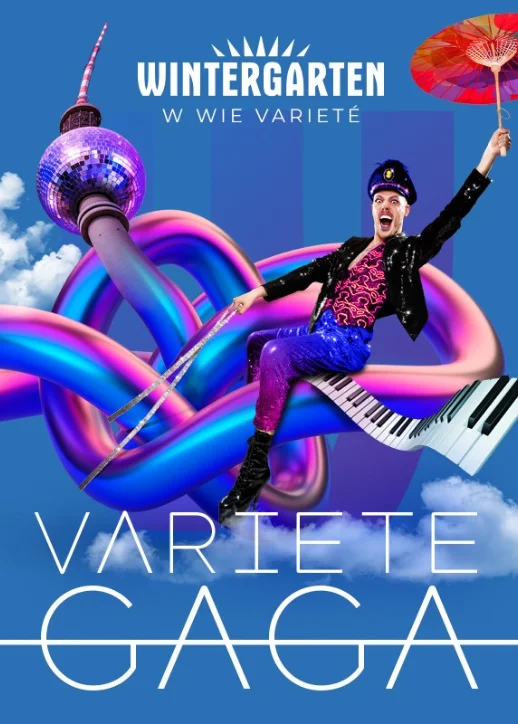 Wintergarten Variete Gaga: faszinierende Show mit talentierten Künstlern in einem charmanten Wintergarten.